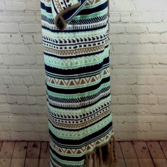 I Love Long Hi-Lo Cardigan Sweater Size Med/Lg - Picture 3 of 4